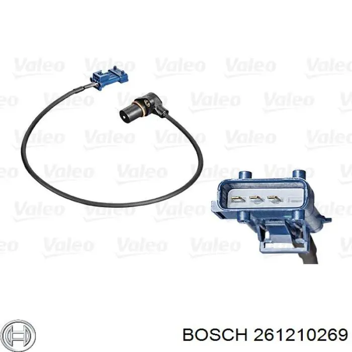 Датчик коленвала 261210269 Bosch