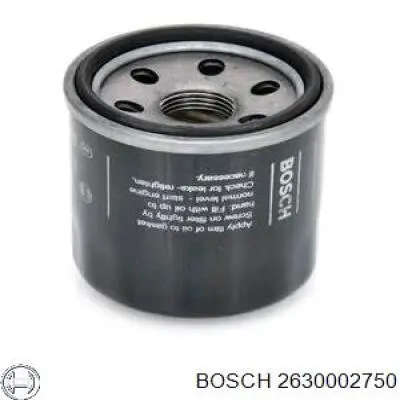 Масляный фильтр 2630002750 Bosch