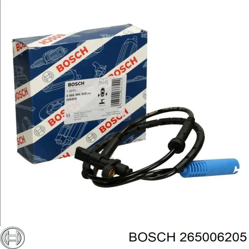 Датчик АБС (ABS) передний 265006205 Bosch