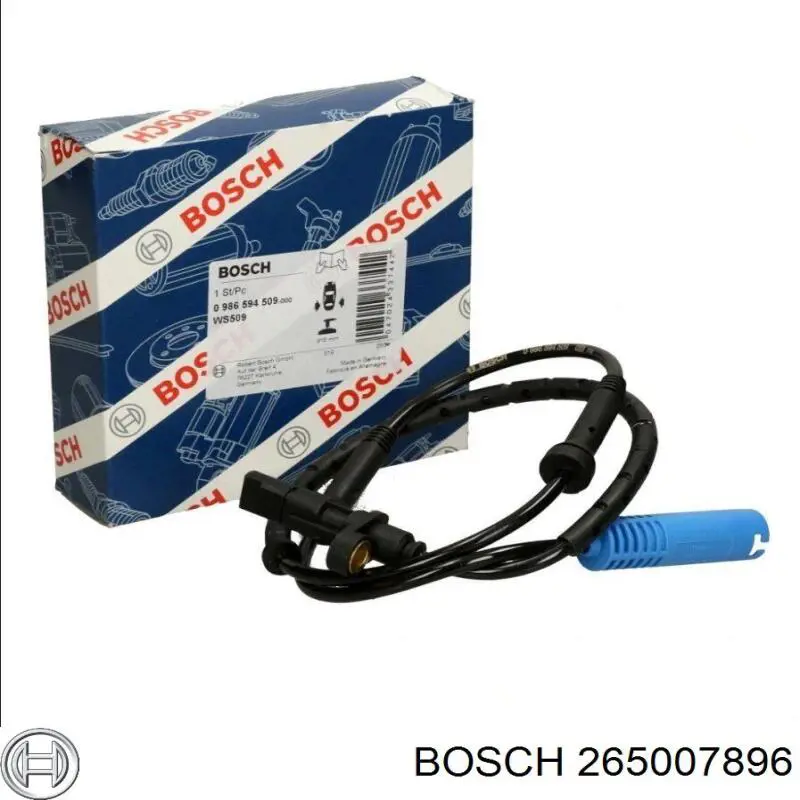 265007896 Bosch датчик абс (abs задний)