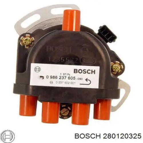 Датчик положения дроссельной заслонки (потенциометр) Bosch 280120325