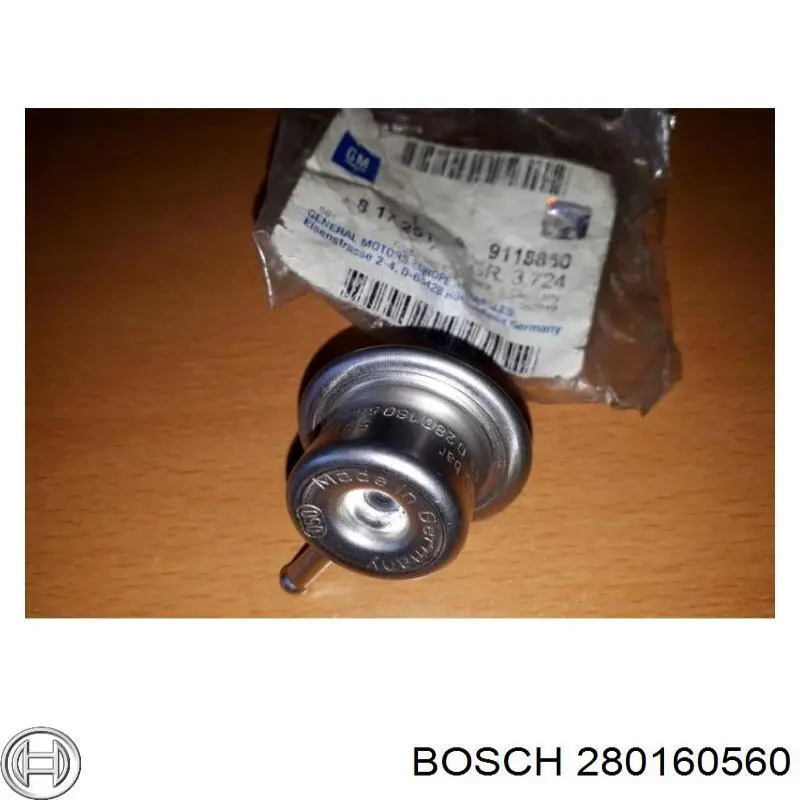 Купить 280160560 Bosch Регулятор давления топлива