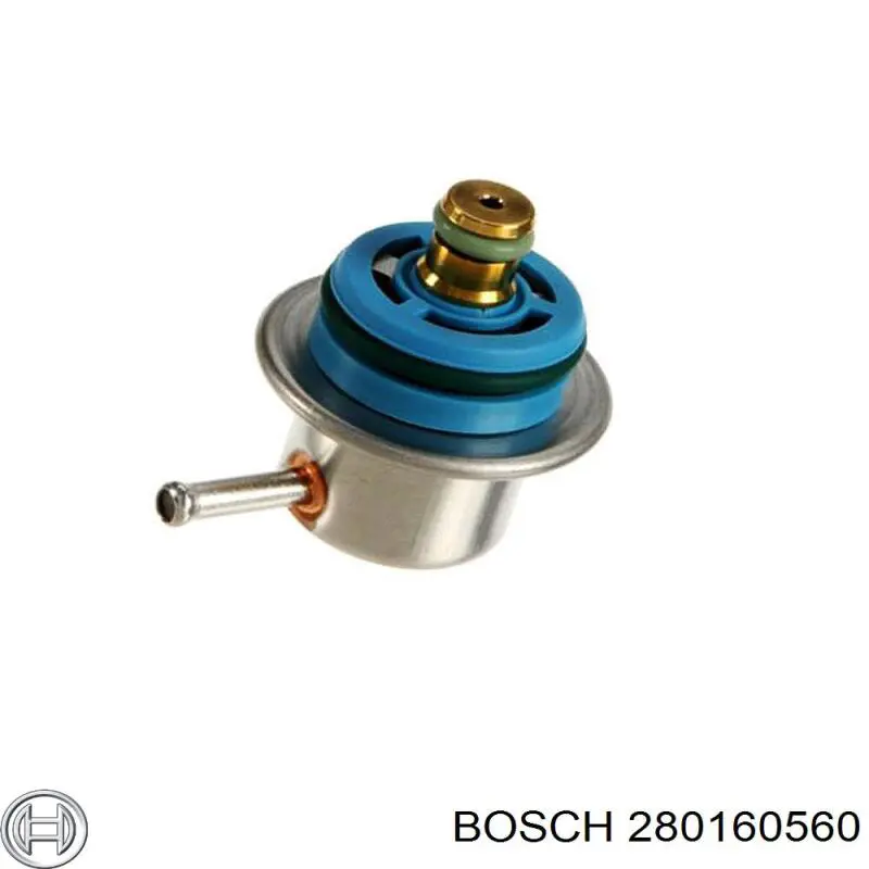 Регулятор давления топлива в топливной рейке Bosch 280160560 цена, от 14.62 USD