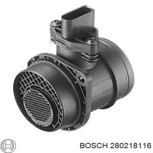 Датчик массового расхода воздуха Bosch 280218116 цена, от 63.43 USD