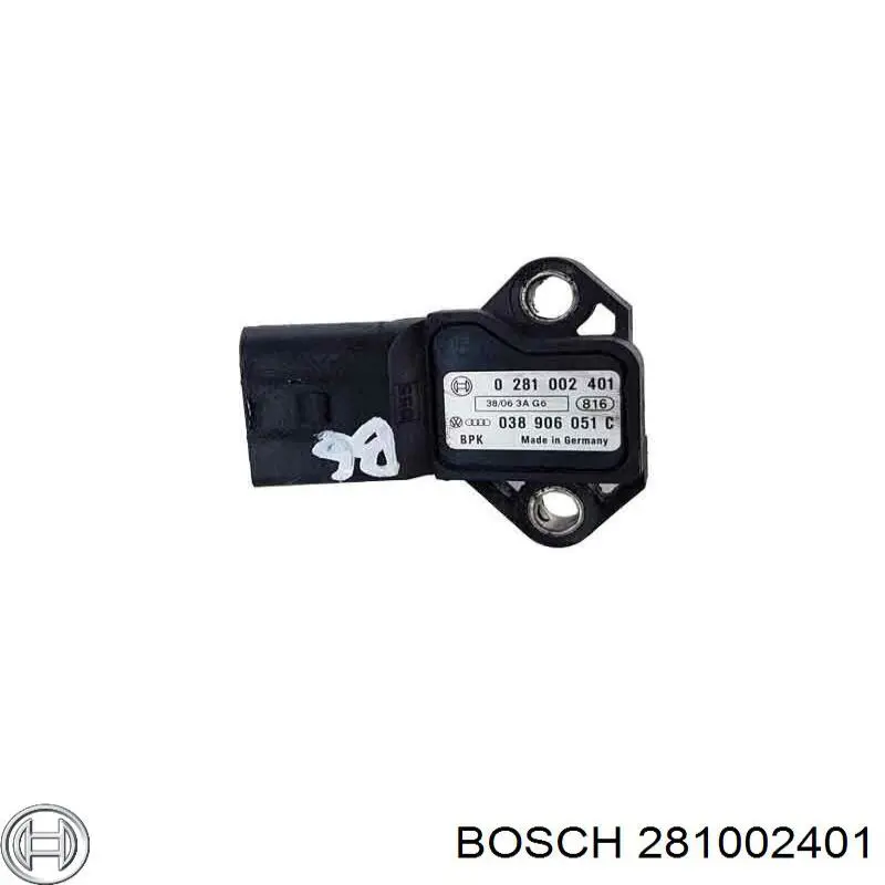 Датчик давления нагнетания воздуха Bosch 281002401 цена, от 12.53 USD