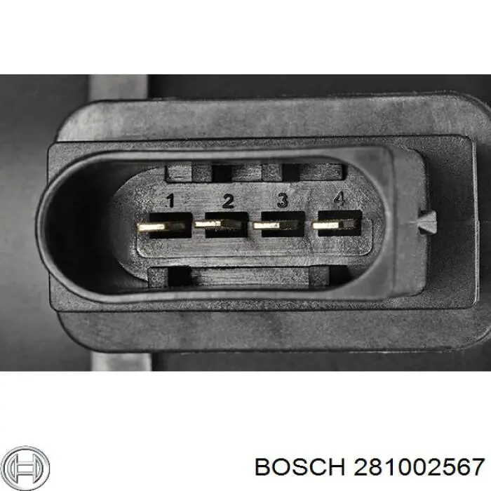 281002567 Bosch Датчик расхода воздуха