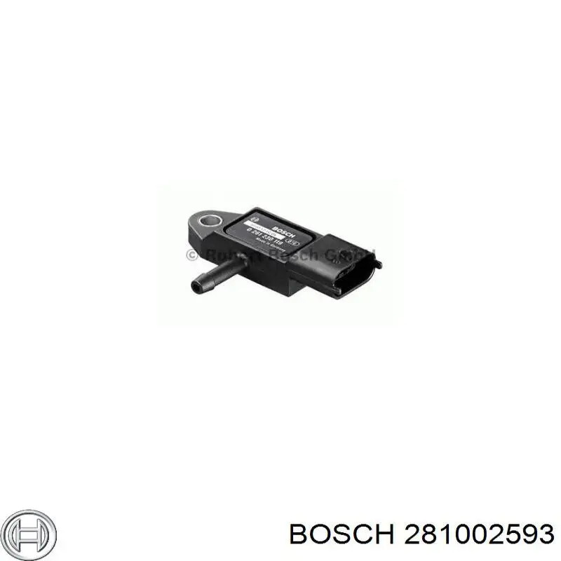 281002593 Bosch датчик давления наддува