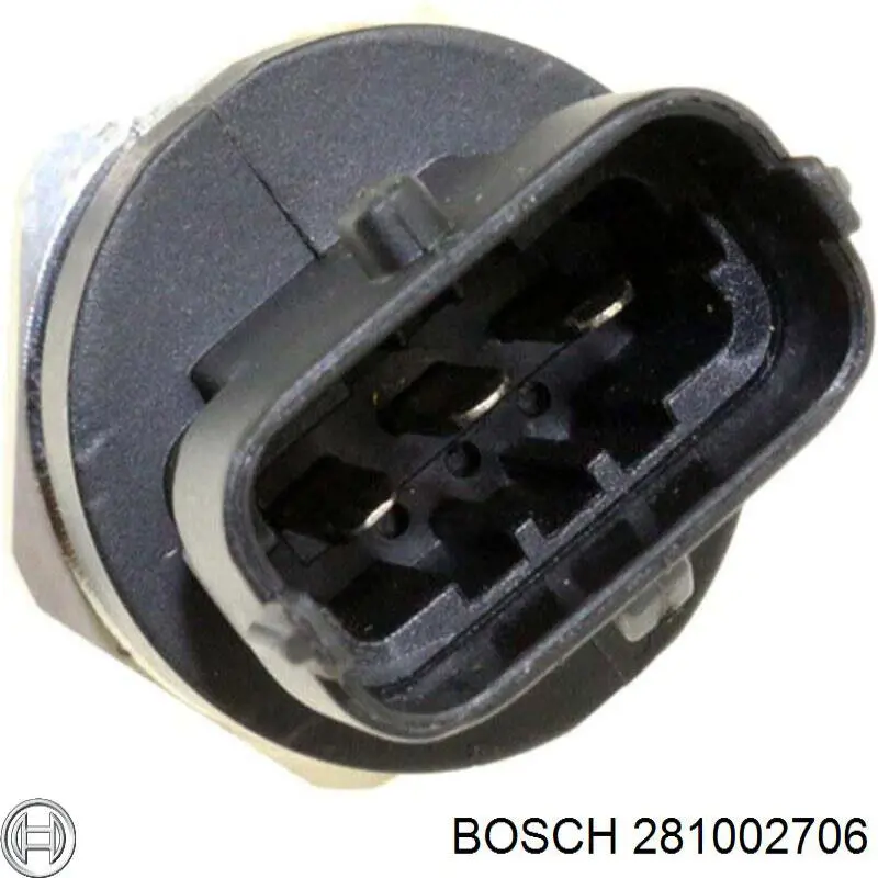 Датчик давления топлива Bosch 281002706 цена, от 34.59 USD