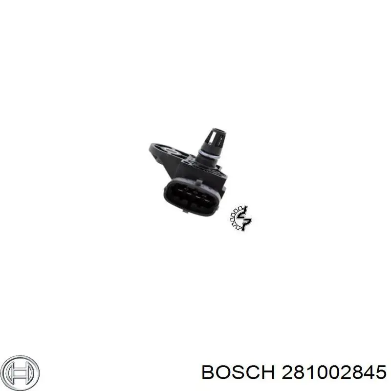Датчик абсолютного давления в коллекторе Bosch 281002845 цена, от 10.22 USD
