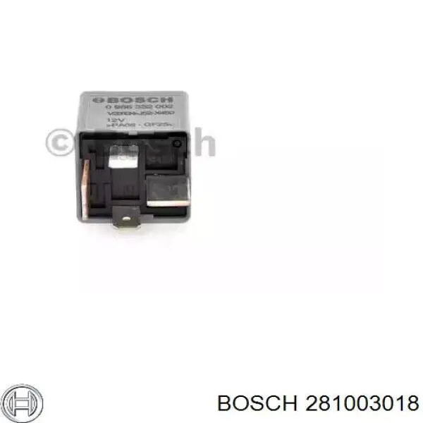 281003018 Bosch Реле свечей накала