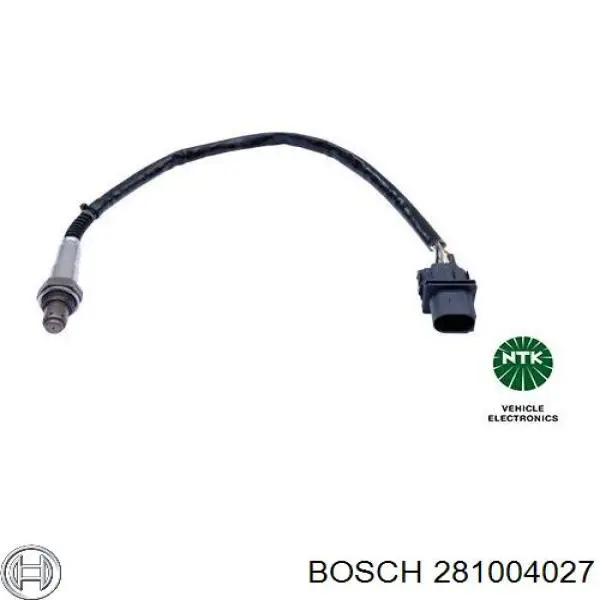 Лямбда-зонд, датчик обедненной смеси 281004027 Bosch