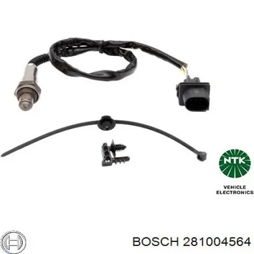 Лямбда датчик кислорода Bosch 281004564 цена, от 91.98 USD