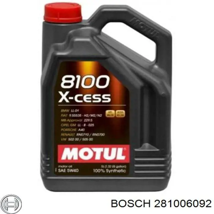 281006092 Bosch Датчик расхода воздуха