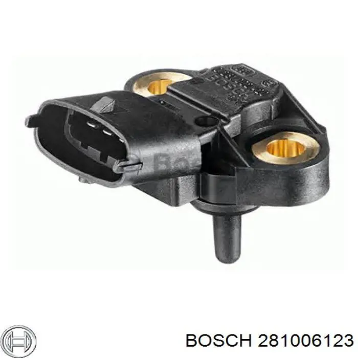 Датчик давления выхлопных газов 281006123 Bosch