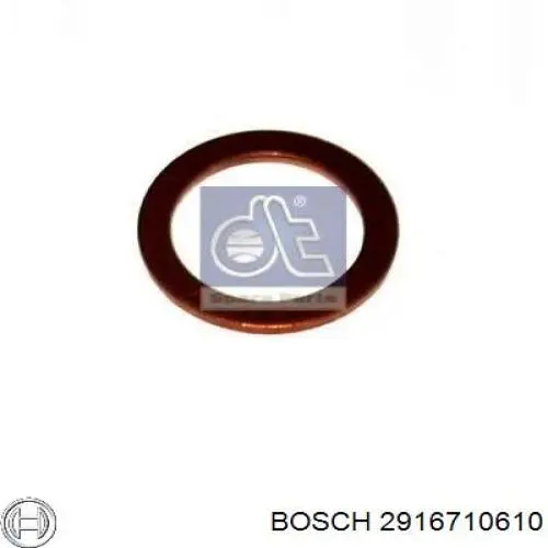 2916710610 Bosch прокладка пробки поддона двигателя