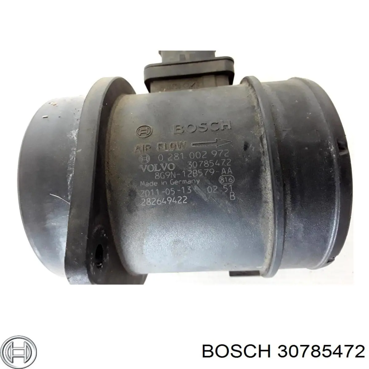 Датчик массового расхода воздуха Bosch 30785472 цена, от 84.17 USD