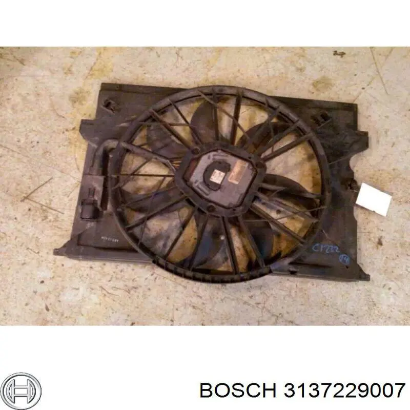 3137229007 Bosch мотор вентилятора системы охлаждения