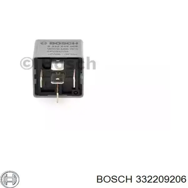 Реле указателей поворотов 332209206 Bosch