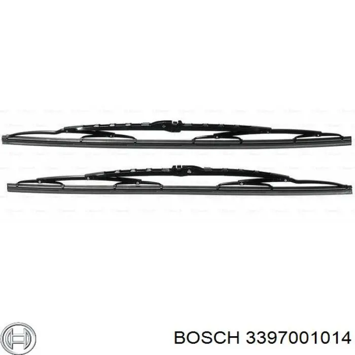 3397001014 Bosch limpa-pára-brisas do pára-brisas, kit de 2 un.