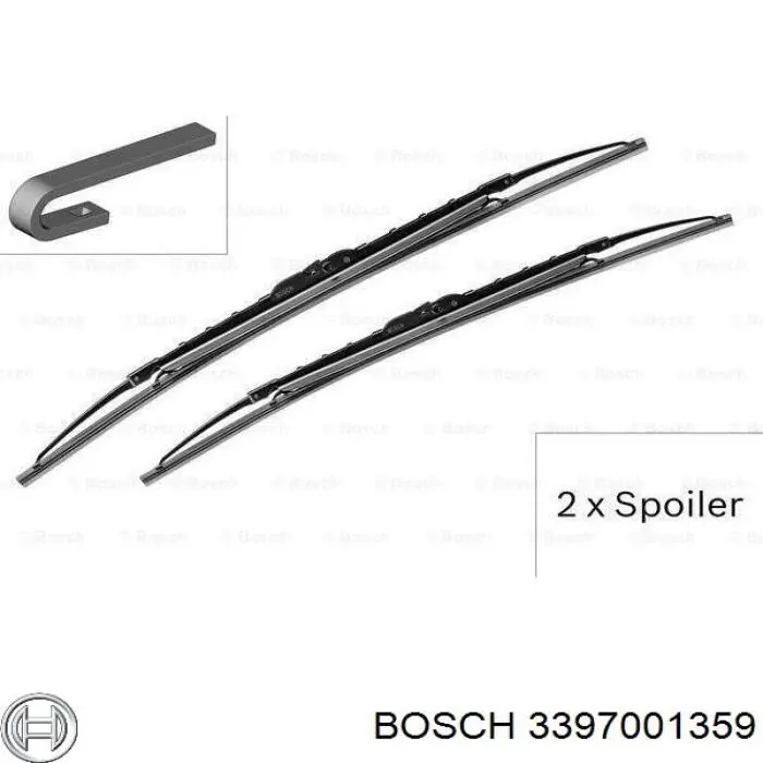 Щетки стеклоочистителя 3397001359 Bosch