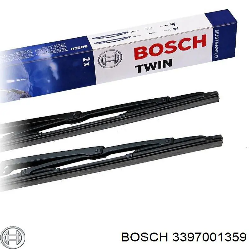 Стеклоочистители лобового стекла Bosch 3397001359