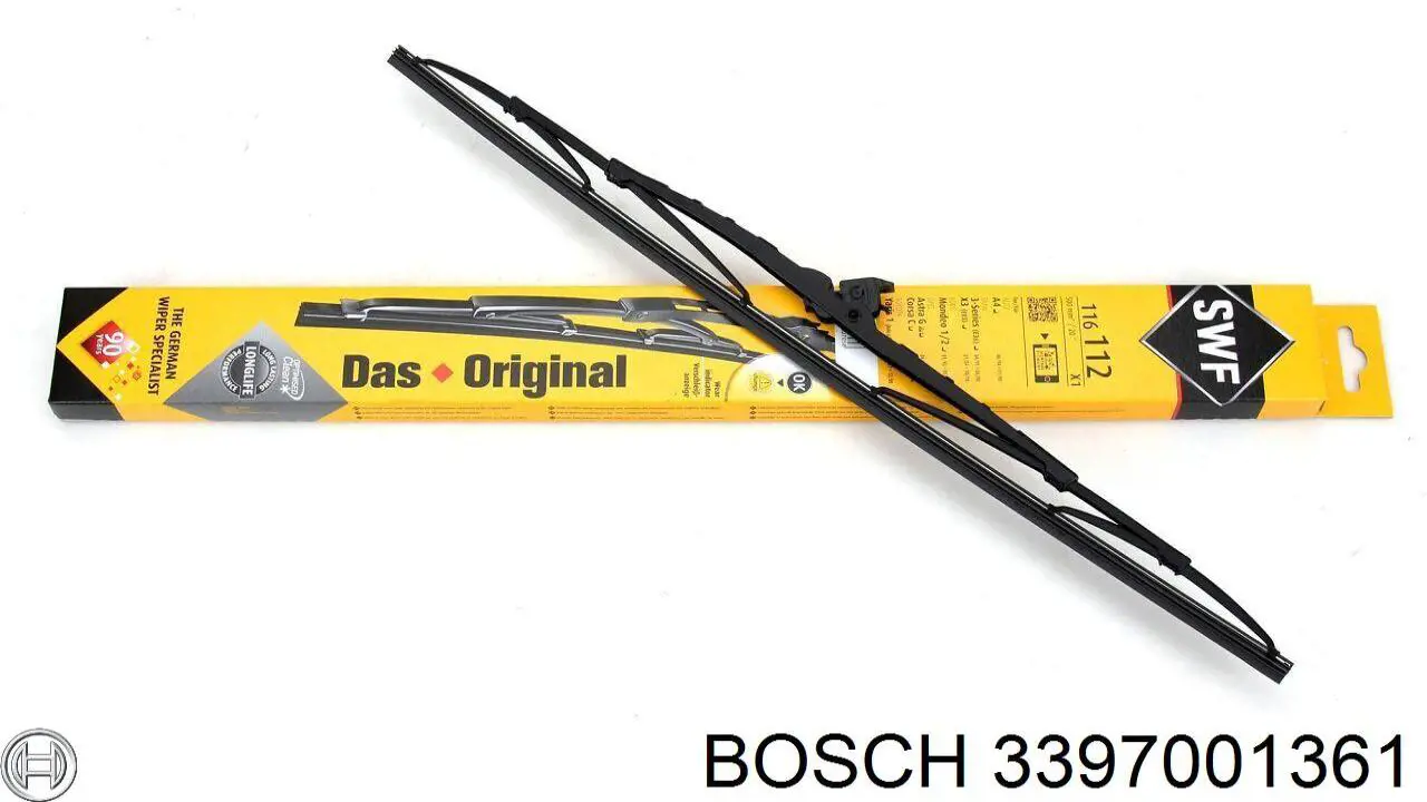 Щетка-дворник лобового стекла пассажирская 3397001361 Bosch