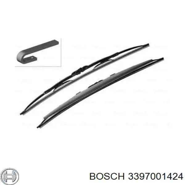 3397001424 Bosch щетка-дворник лобового стекла, комплект из 2 шт.