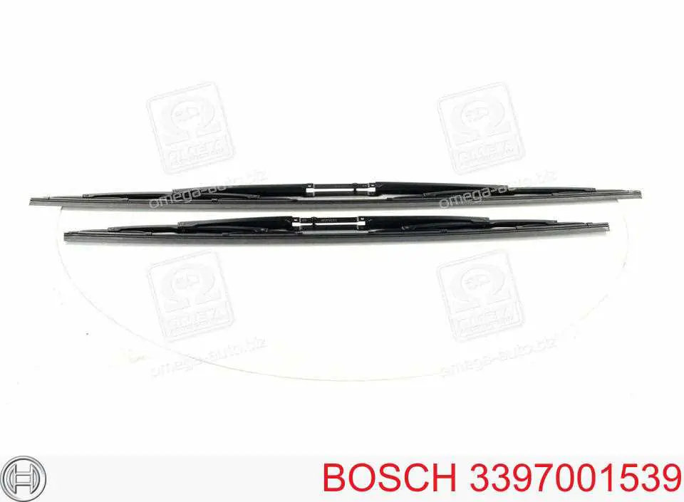 3397001539 Bosch щетка-дворник лобового стекла, комплект из 2 шт.
