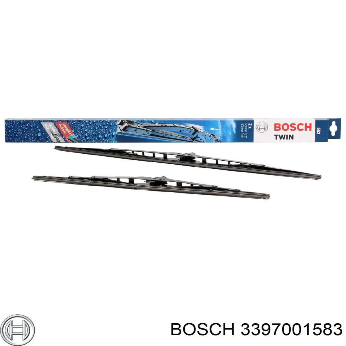 3397001583 Bosch Щетка стеклоочистителя лобового стекла, пассажирская