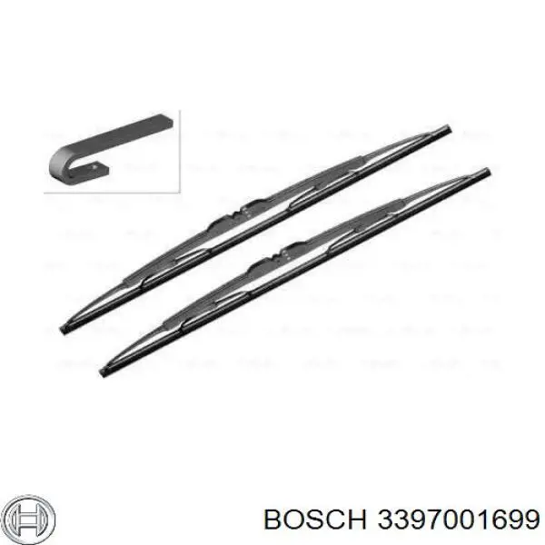 3397001699 Bosch Щетки лобового стекла