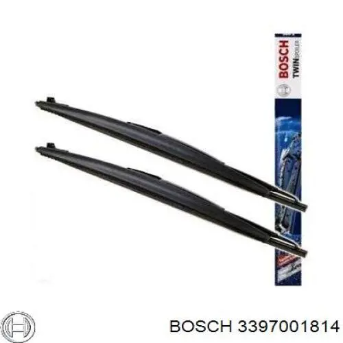 3397001814 Bosch щетка-дворник лобового стекла, комплект из 2 шт.