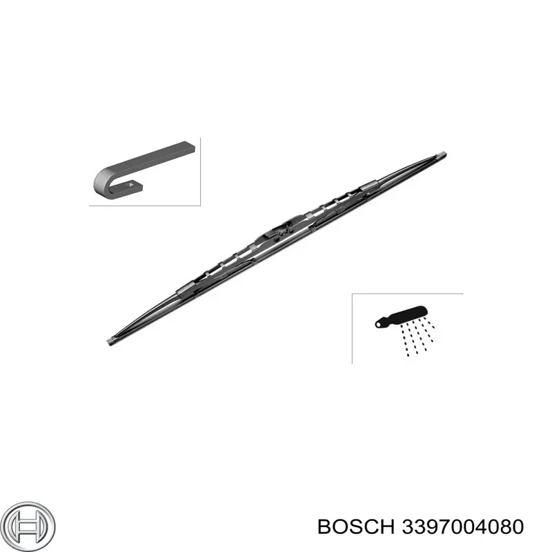 3397004080 Bosch Щетки лобового стекла