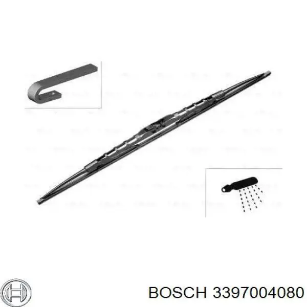 Стеклоочистители лобового стекла Bosch 3397004080