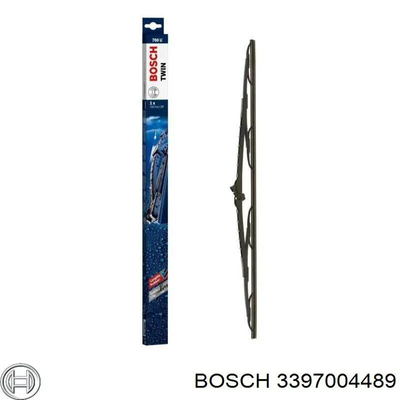 3 397 004 489 Bosch щетка-дворник лобового стекла водительская
