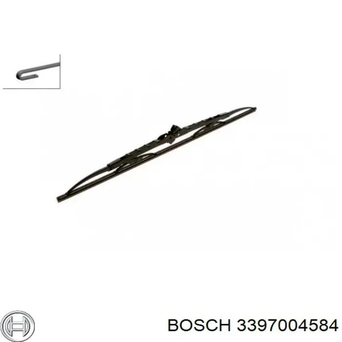 3 397 004 584 Bosch щетка-дворник лобового стекла пассажирская