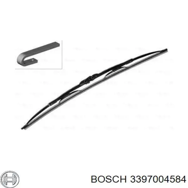 Щетка-дворник лобового стекла пассажирская 3397004584 Bosch