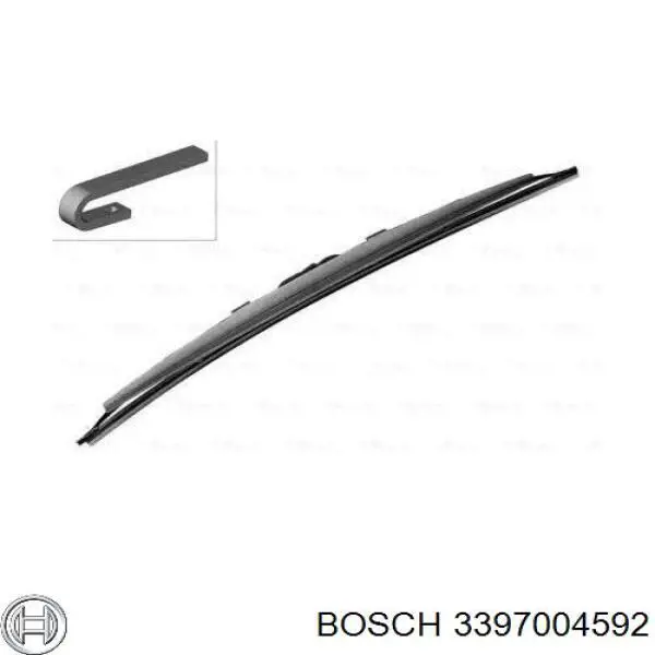 3397004592 Bosch Щетка-дворник лобового стекла, водительская