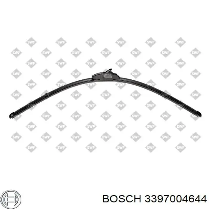 Щетка стеклоочистителя лобового стекла, водительская Bosch 3397004644 цена, от 13.18 USD