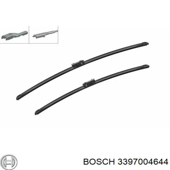 3397004644 Bosch щетка-дворник лобового стекла водительская