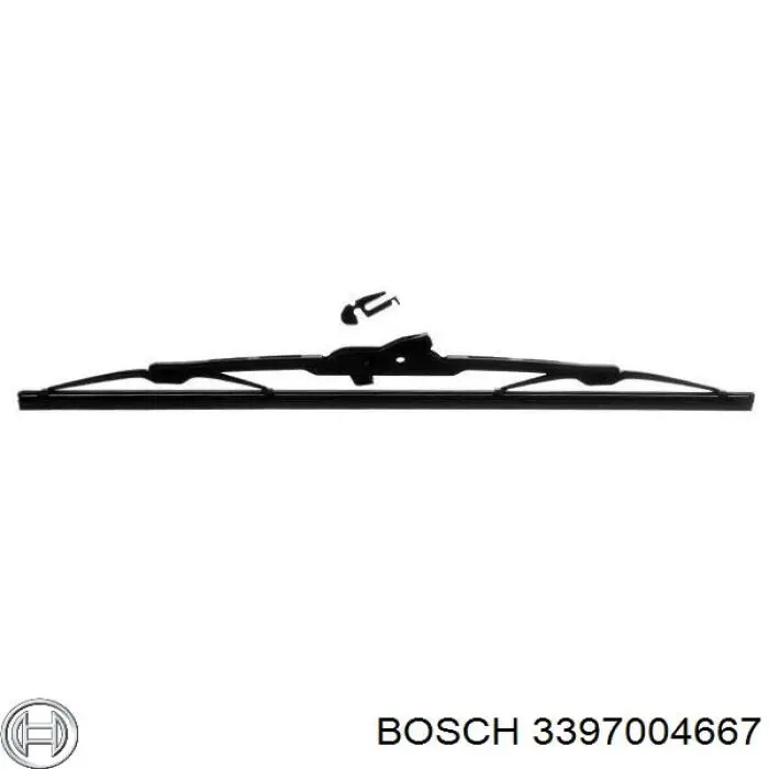 Щетка-дворник лобового стекла пассажирская 3397004667 Bosch