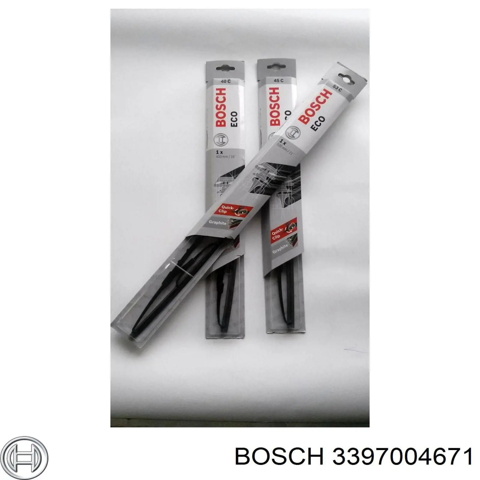 Щітка-двірник лобового скла, пасажирська 3397004671 Bosch