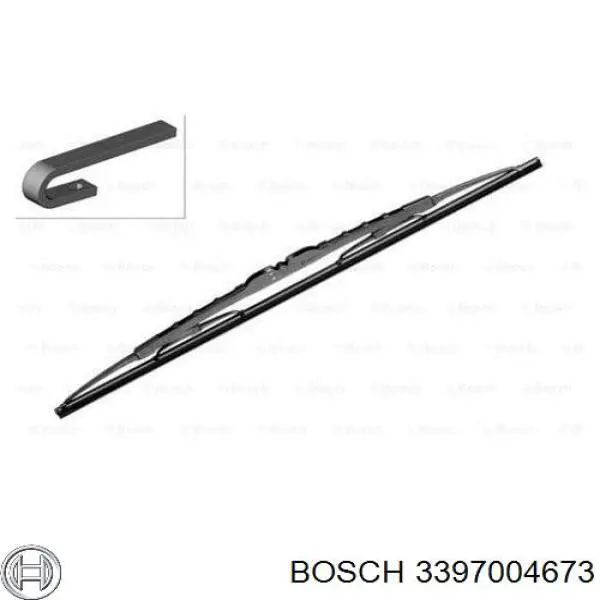 Купить 3397004673 Bosch Щетка-дворник лобового стекла водительская
