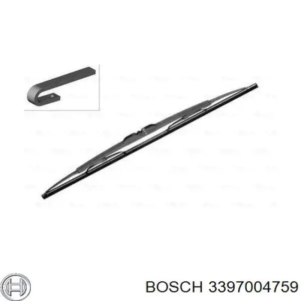 Задняя щетка Bosch 3397004759