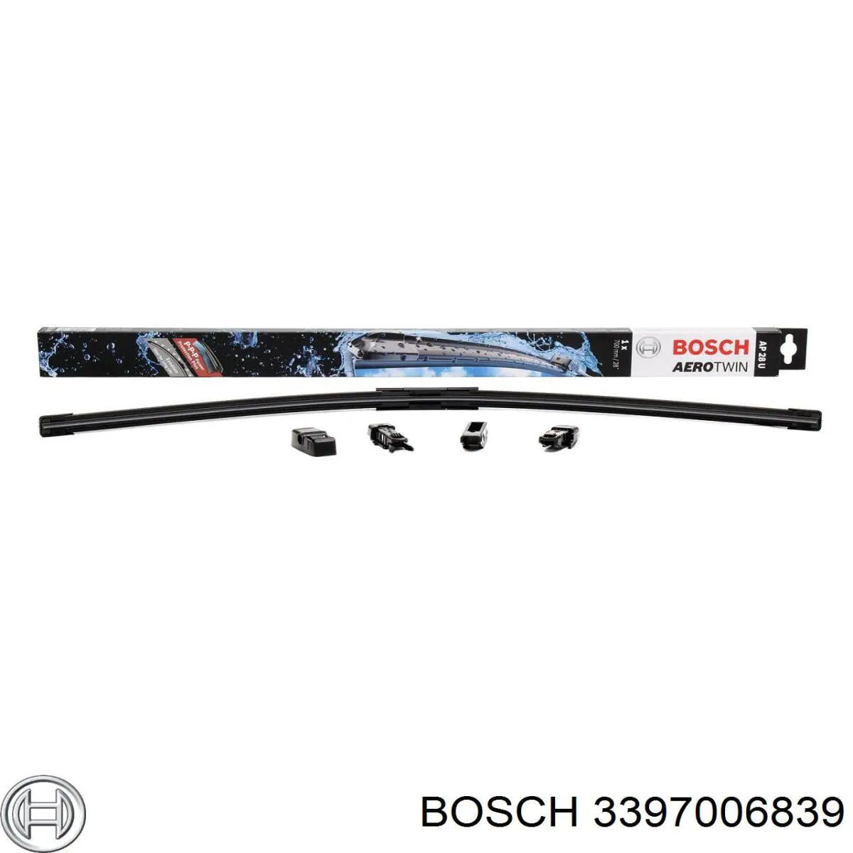3397006839 Bosch щетка-дворник лобового стекла водительская