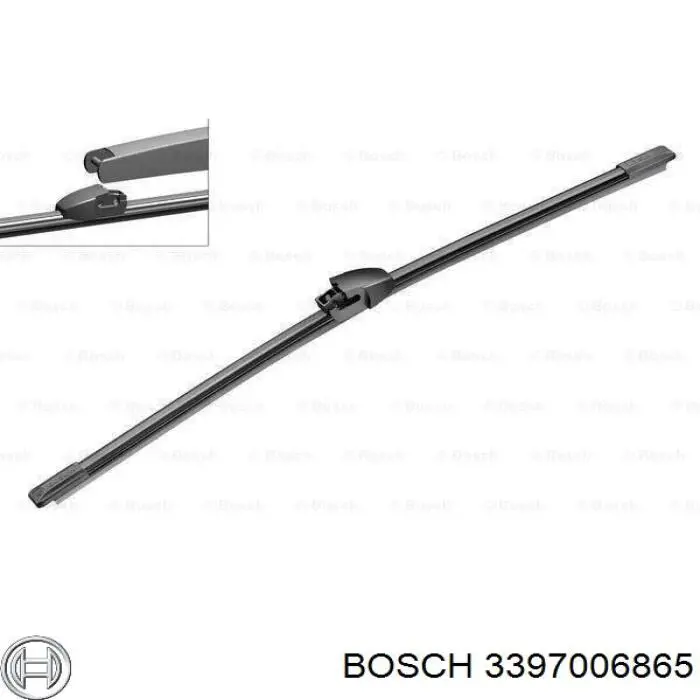 дворник заднего стекла Bosch 3397006865 цена, от 7.28 USD