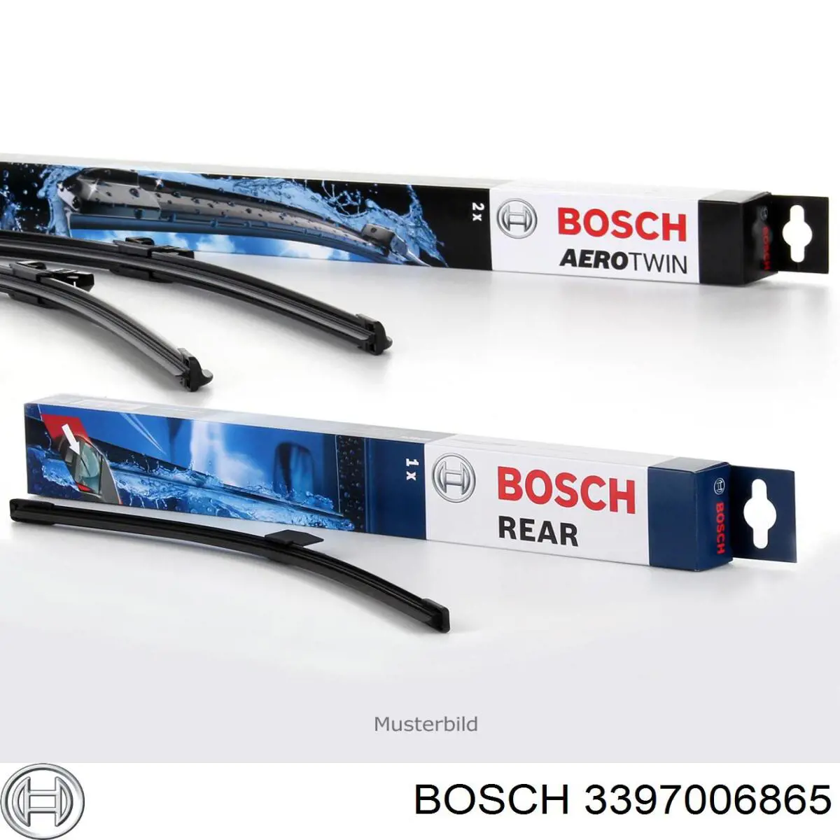 Купить 3397006865 Bosch Дворник стеклоочистителя задний