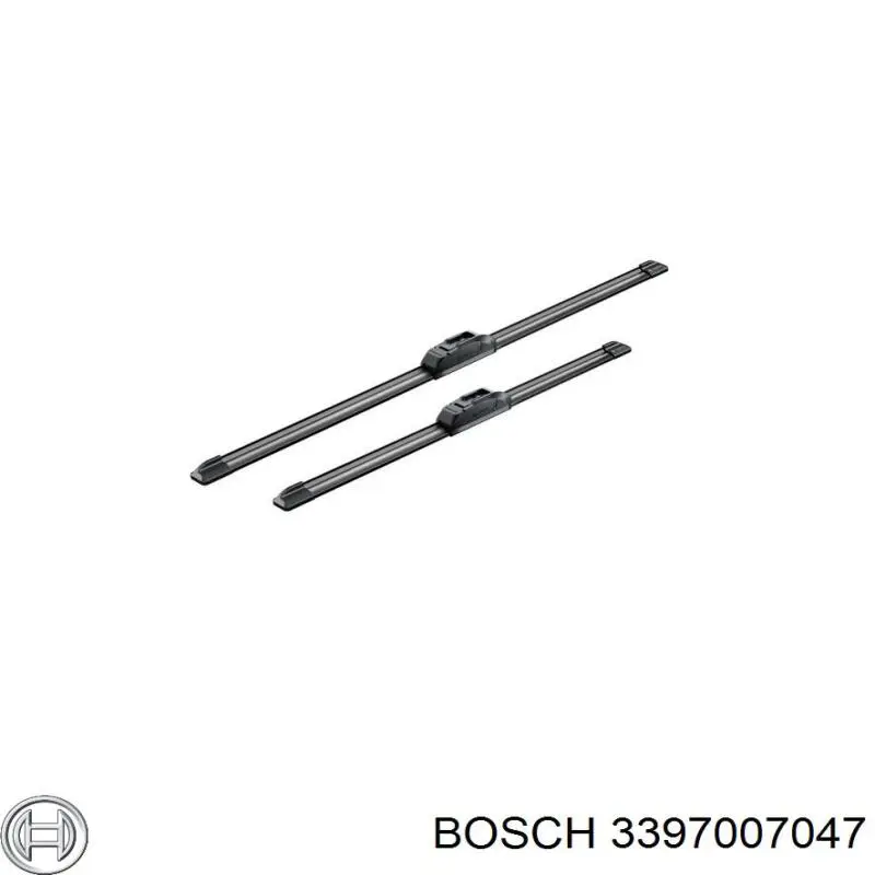 3397007047 Bosch щетка-дворник лобового стекла, комплект из 2 шт.