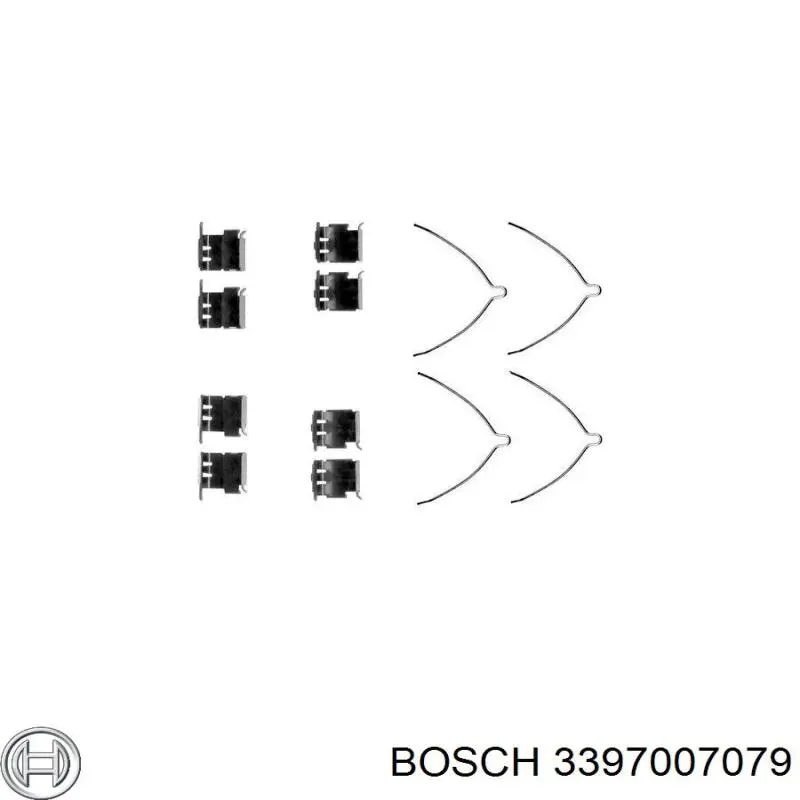 Щетка-дворник лобового стекла водительская 3397007079 Bosch