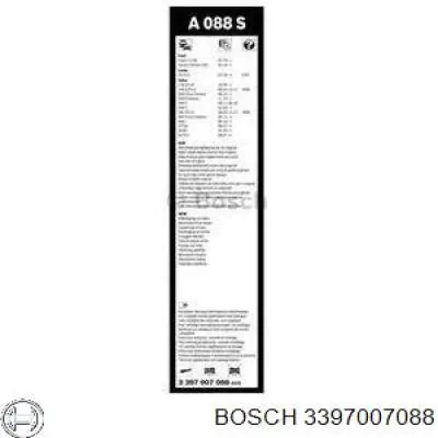 Щетки стеклоочистителя 3397007088 Bosch