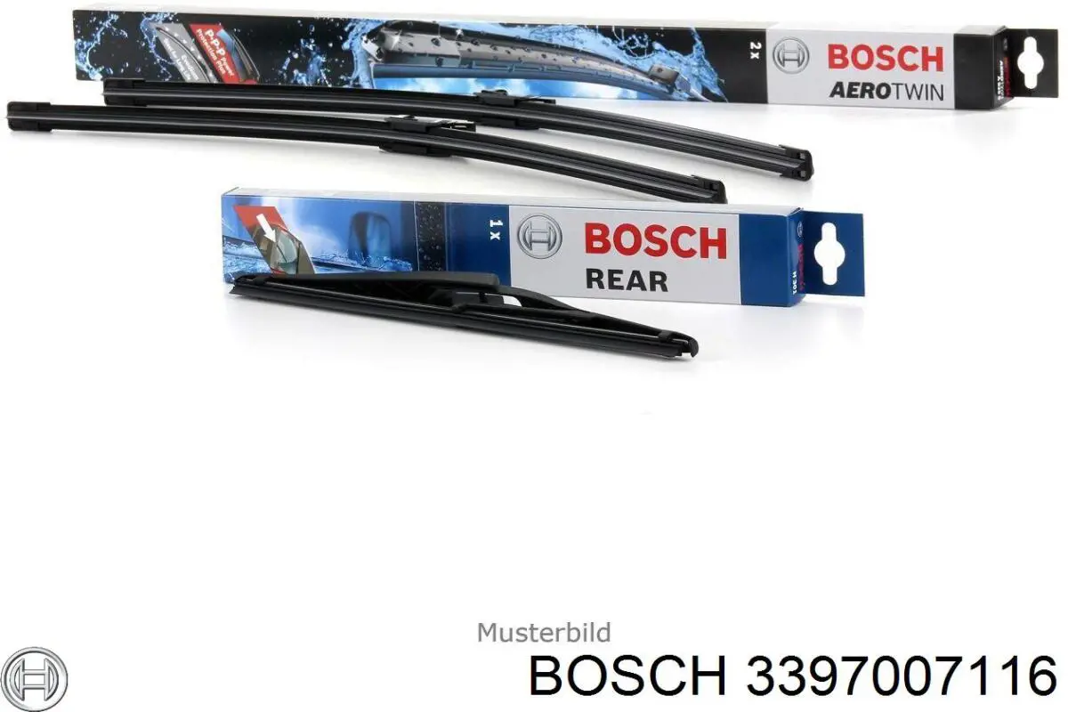Купить 3397007116 Bosch Бесконтактные дворники